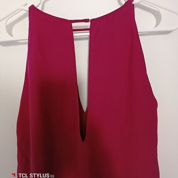 Parker Silk Color Block Dress - Picture 4 of 8